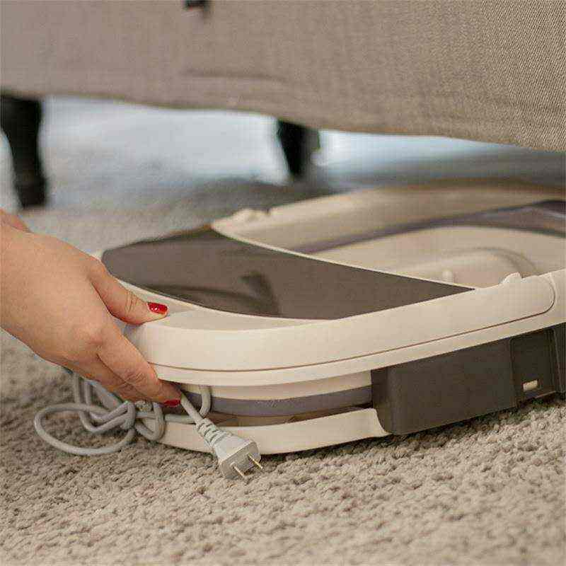 可折叠泡脚桶插电加热加洗高深便携式足脚盆恒温浴盆双人调节家用