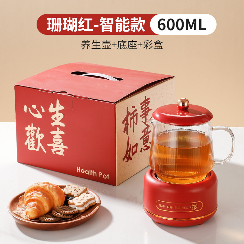 一人花茶养生壶办公室小型电炖杯小功率多功能炖煮烧水壶送礼