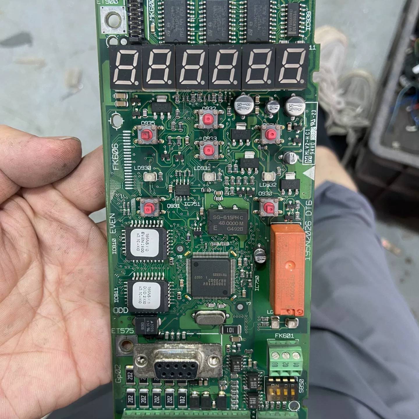 可维修丹佛斯变频器主板 实物拍摄 带拨码开关 实物拍摄 质量包