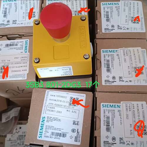 可维修西门子 紧急停止按钮开关 3SB3801-2DG3 3SB3议价