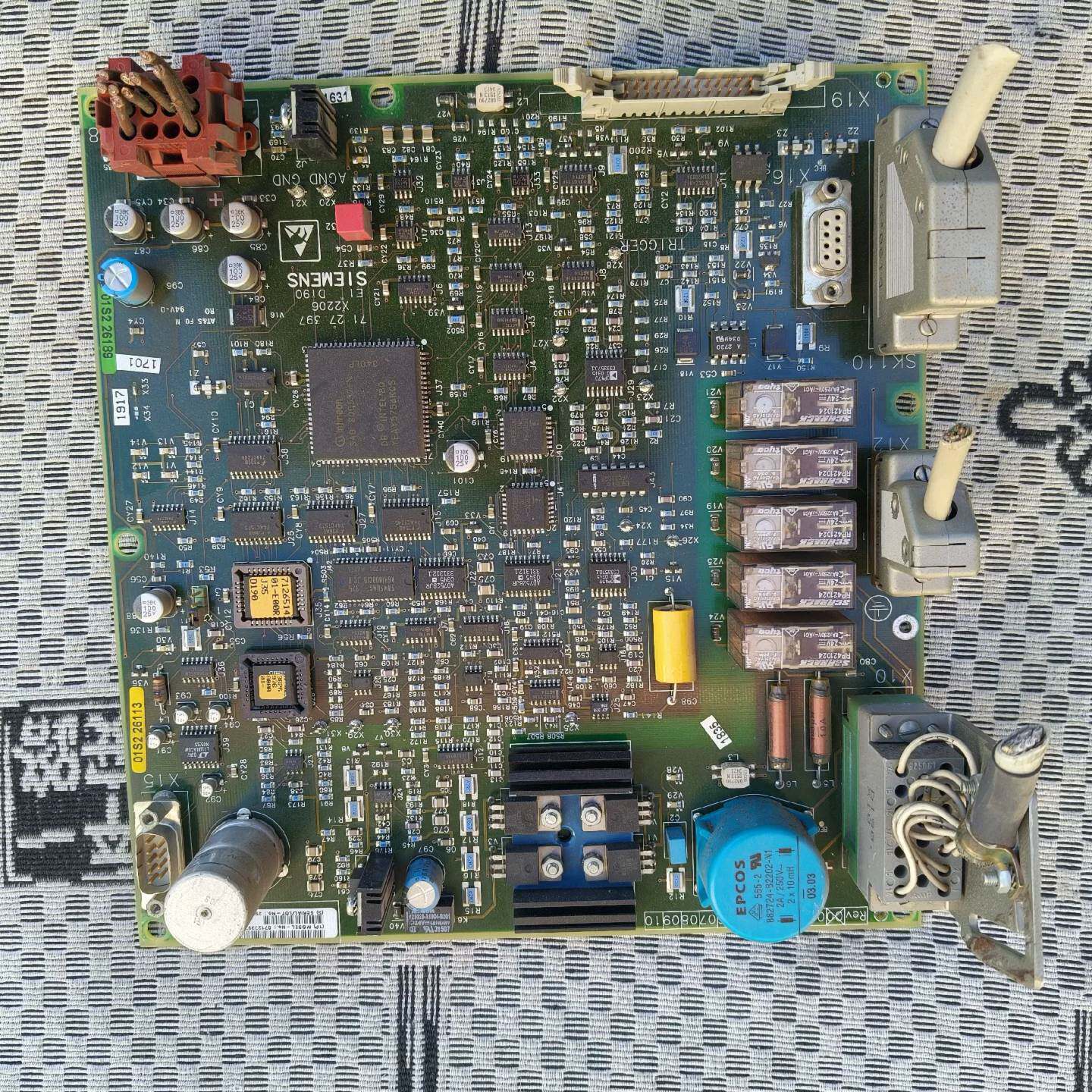 可维修西门子X2206 E1 D190 DR机 接口板 件议价