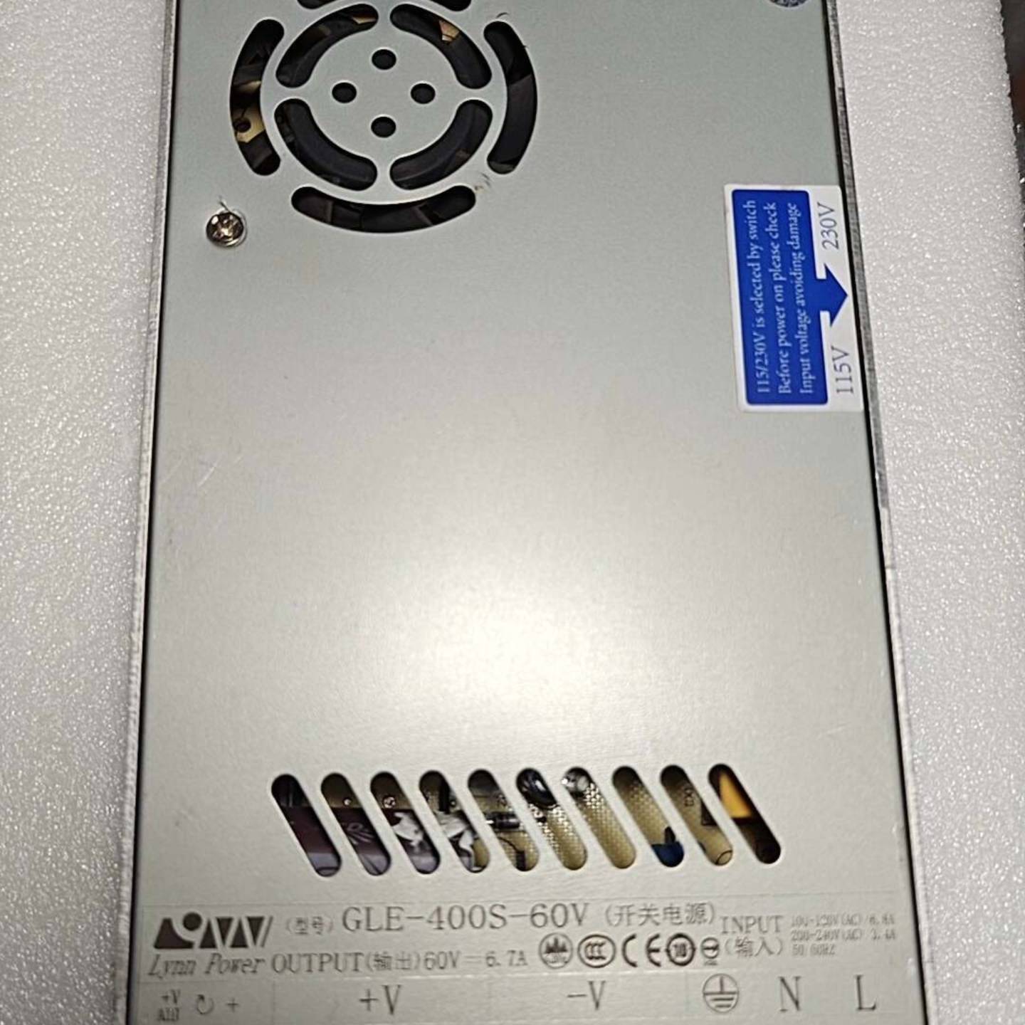 可维修60V电源50-70V可调 GLE-400S-60V议价