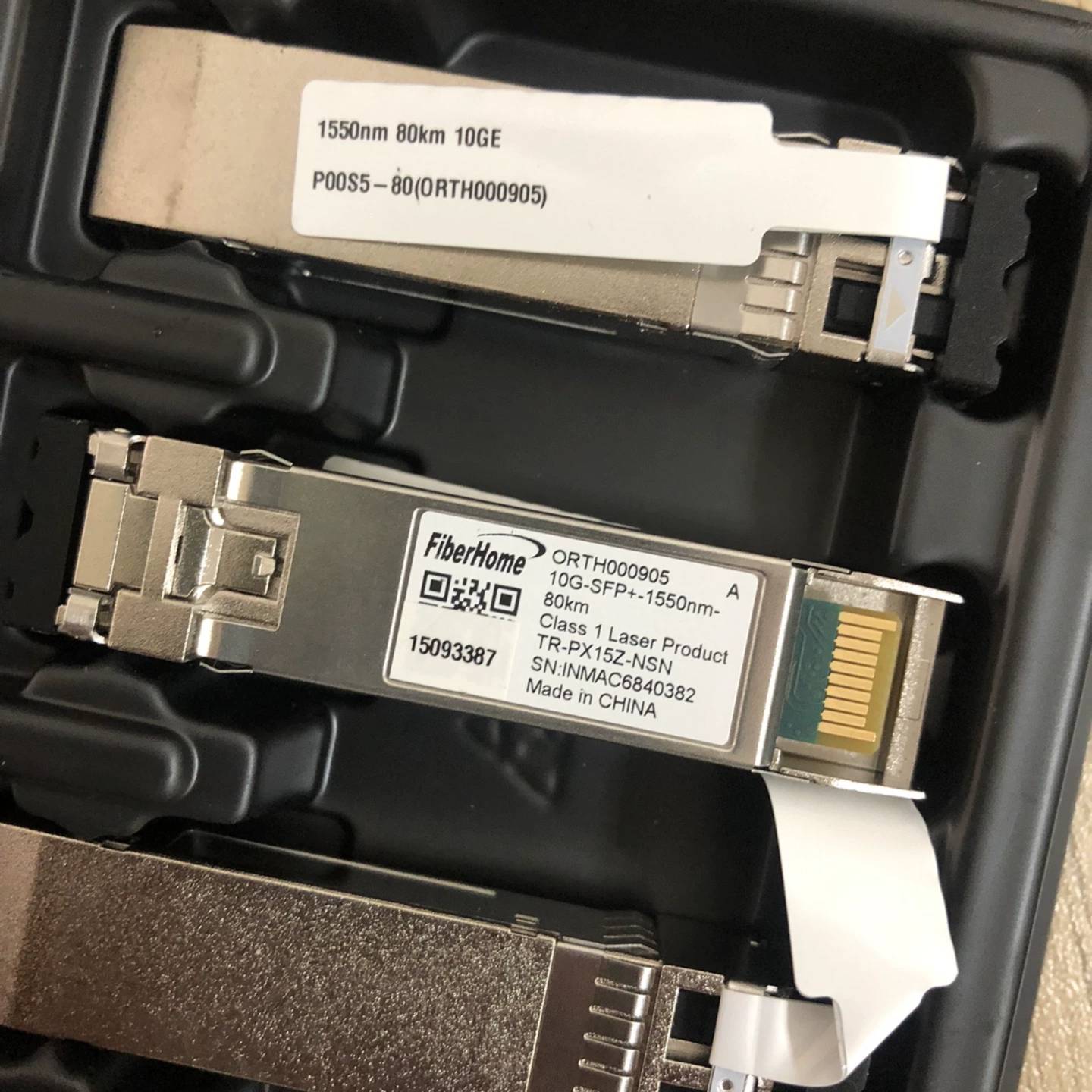 可维修原包烽火10g80km光模块，编码000905，20议价