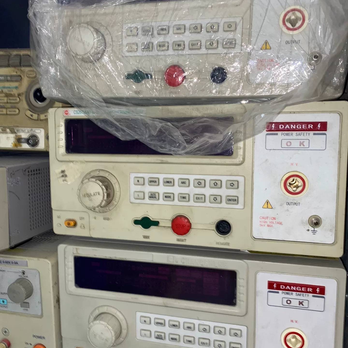 可维修长盛CS2676EN绝缘耐压测试仪,没有高压测试棒,成色如图