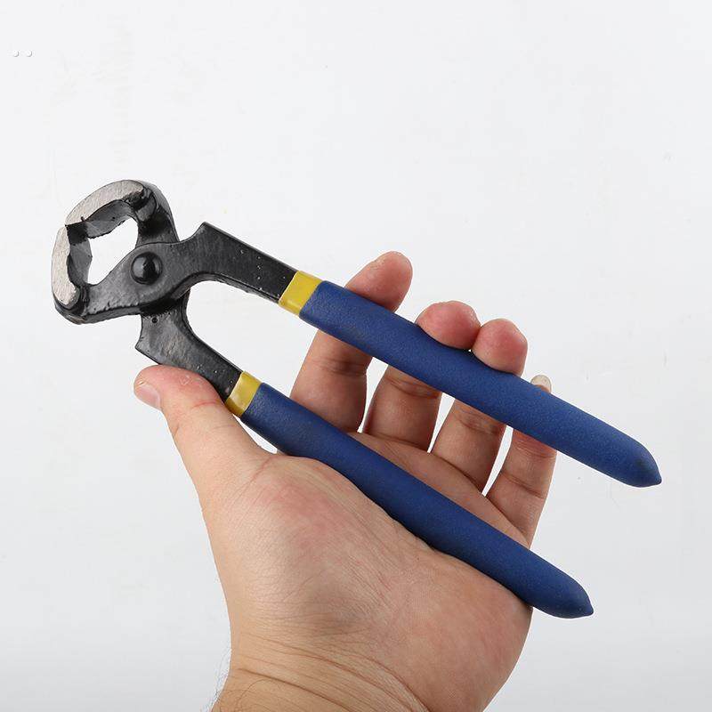 临沂钳子8寸6寸胡桃钳 拔钉钳顶嘴起钉钳 老虎钳木工平口钳虎头钳