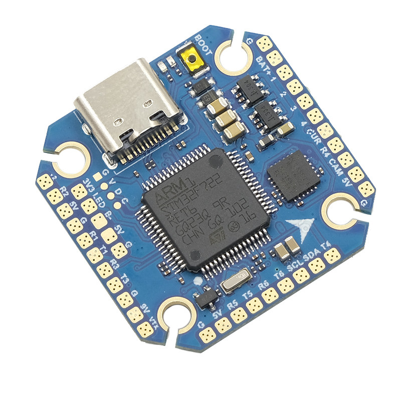 新品穿越机迷你F7小塔 F722飞控 35A电调 支持2-6S电压小四轴飞塔