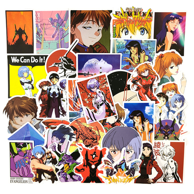 极速10/30/50pcs/pack EVANGELION Japanese anime Lable Sticker