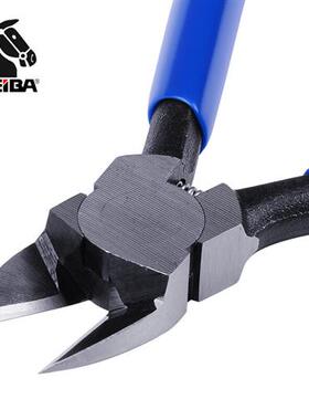 马牌(KEIBA)塑料水口钳PL-717/716/715/714斜口剪4/5/6/7寸 7寸水