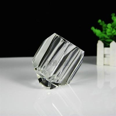 包邮水晶烟盒 烟罐 烟盅 水晶玻璃烟缸酒店KTV水晶酒店餐桌用品实