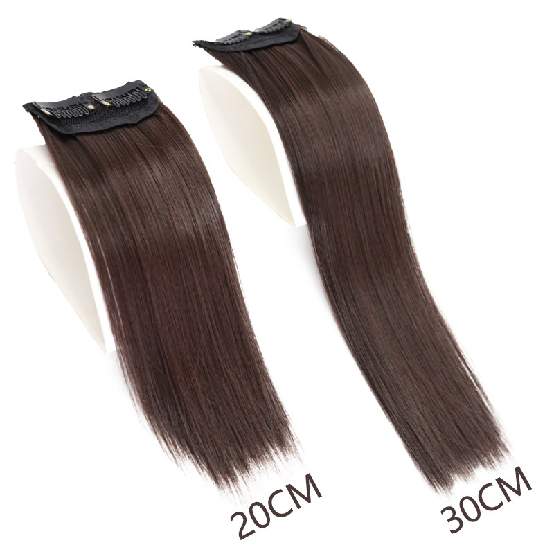 AZQUEEN Synthetic Hair Pads 20/30CM Clip In Hair Extensions