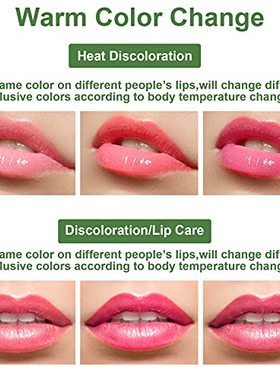 3PCS Aloe Vera Lipstick Long Lasting Nutritious Color Changi