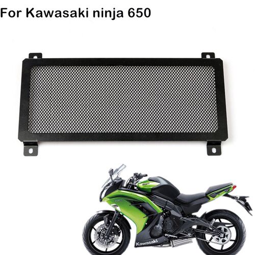 好货适用川崎NINJA650Z650改装不锈钢散热器防护罩水箱网
