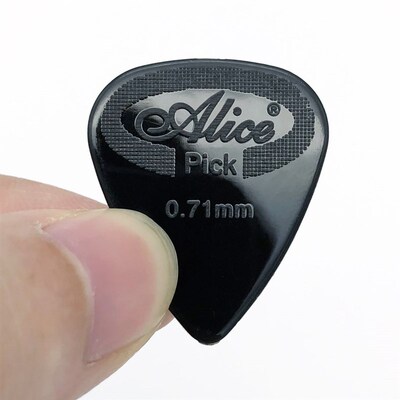 好货100pcs Alice Acoustic Electric Guitar Bass Pick Nylon Me