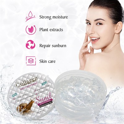 Snail essence moisturizing gel sleep mask repair water-locki