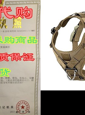 ICEFANG Tactical Dog Strap Harness Vest with Handle,Padde