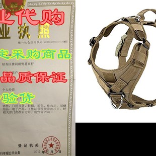 ICEFANG Tactical Dog Strap Harness Vest with Handle,Padde