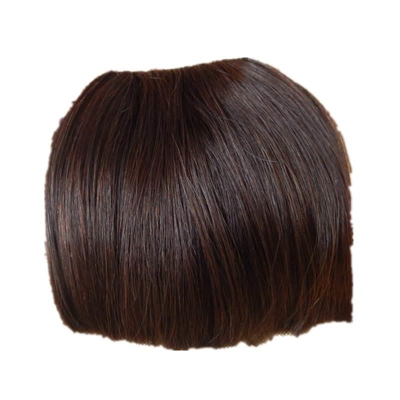 l发刘海修理型齐刘海形无痕厚齐刘海真人发刘海隐真片真加发假发