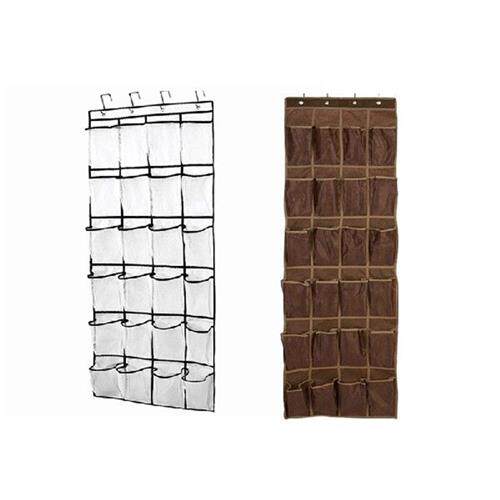 极速Hanging Shoe Organizer, Over The Door Shoe Organizer Wit
