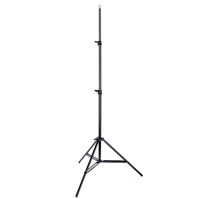 803摄影灯架1.9米机顶闪光灯支架htcvive可携式配件灯架子折叠三