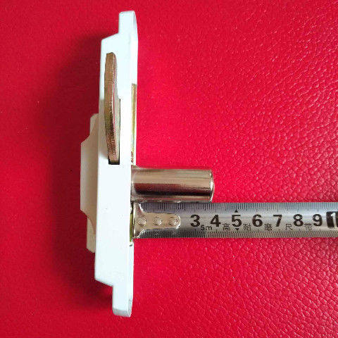 塑钢拉门锁长锁芯钩子锁房门锁推拉锁带拉门钥匙铝合金推锁