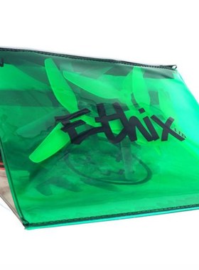 (HKFPV) ETHIX 小胡子 MR. STEELE 塑胶 小巧轻便 透明拉链 桨包