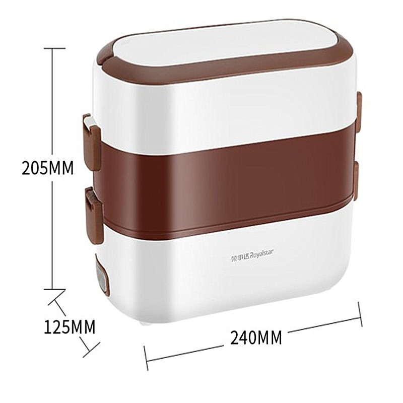 蒸煮炖多功能一体电饭盒可插电加热自带加热饭菜神器上班族保温