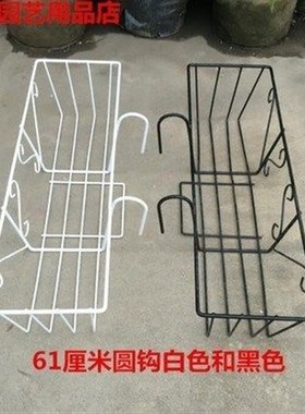 Iron rod flower frame balcony railing decorative wall haeng