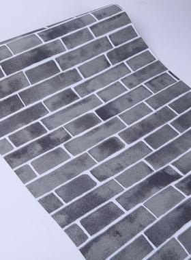 墙砖壁纸墙纸仿防水太保自砖墙墙贴纸围粘室外自贴米乡村0垒德株