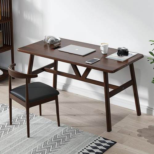 电脑台式桌卧室书桌简约家用学生租房学习写字办公桌椅组合小桌子