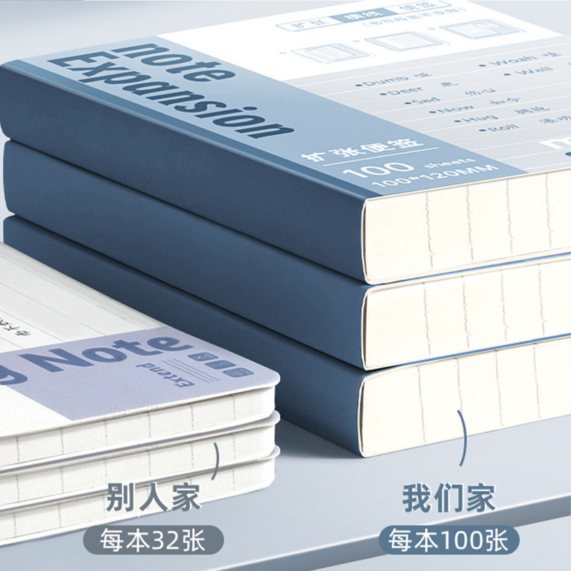 速发扩张便利贴扩张贴学生用有粘性中签生便初贴纸扩展贴笔记