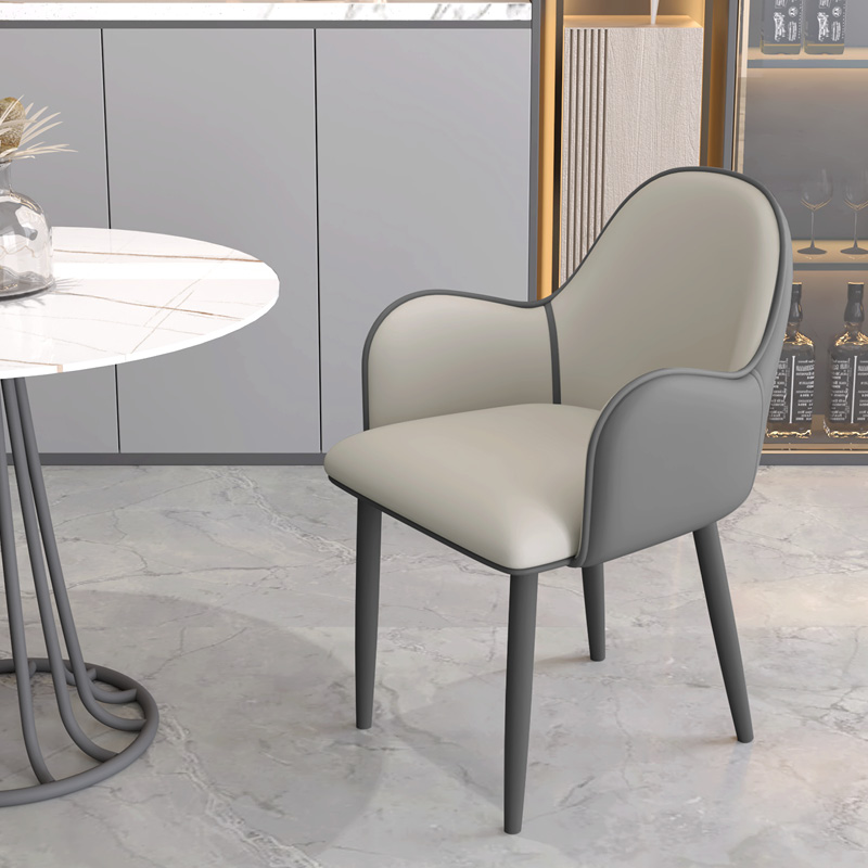 速发轻谈餐椅家用餐式高端椅子简约餐桌意椅酒店洽奢靠背凳子