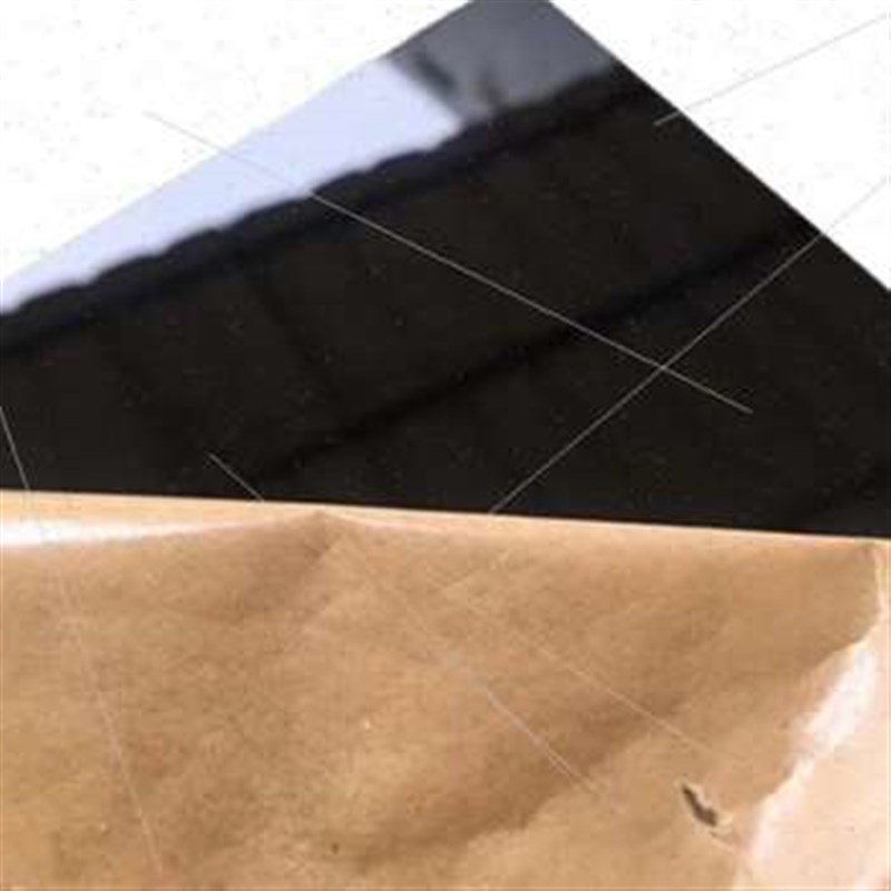 现货速发爆品新促品黑色磨砂哑光镜面亚克力板黑色磨砂有机玻璃茶