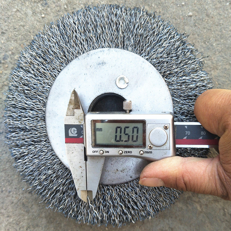 速发150X2/型钢丝抛光刷平强力钢丝轮/抛光刷/除锈刷/打磨轮/0.5M