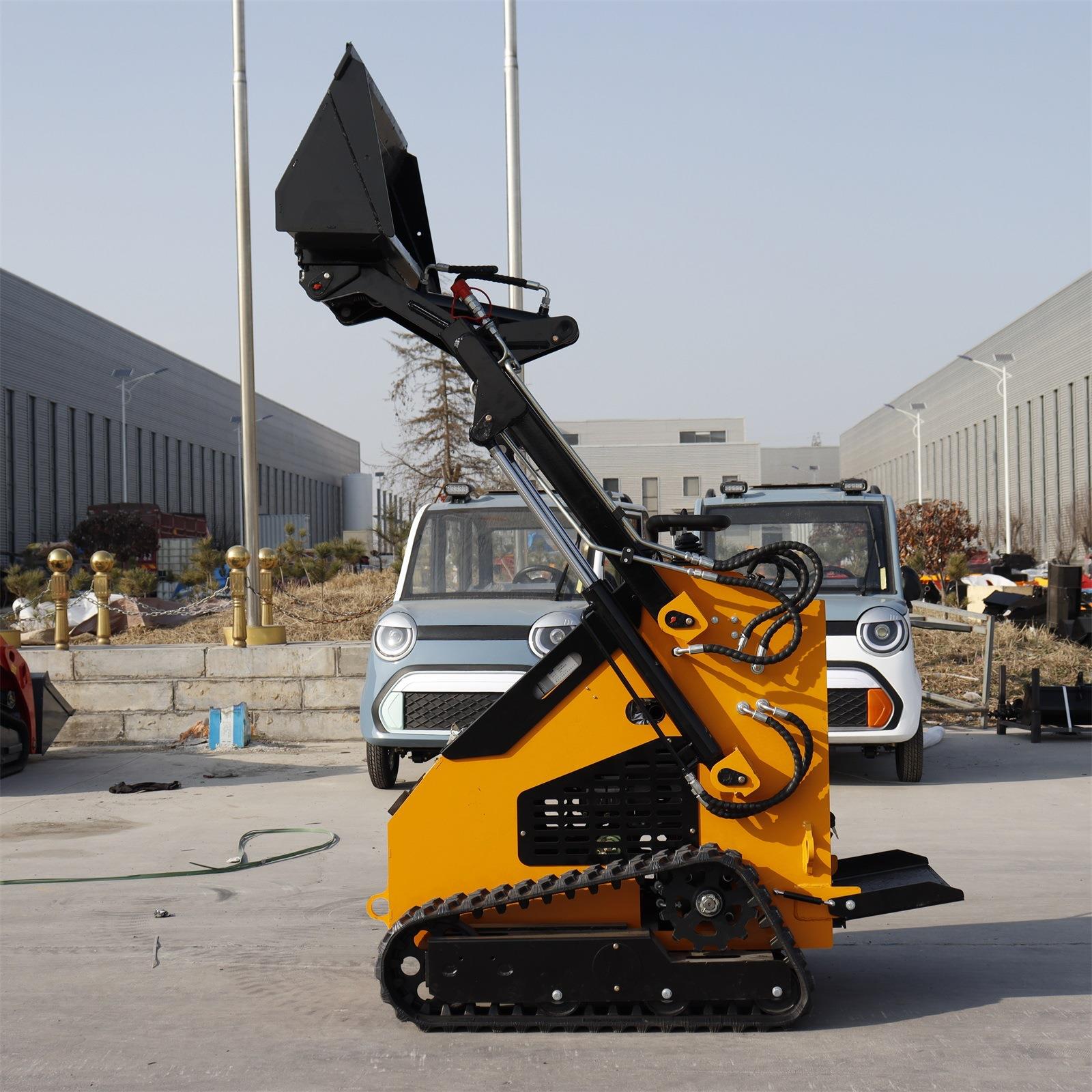 履带式滑移装载机 380T多属具小铲车 农用养殖多用途迷你型滑移机