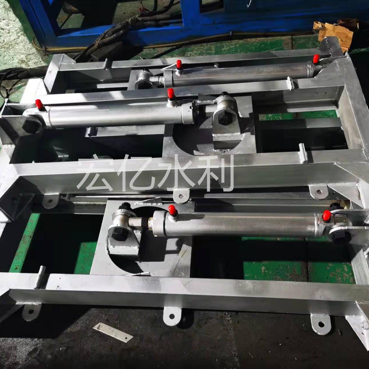 生产不锈钢闸门渠道手电一体污水闸门农田灌溉液压限动闸门