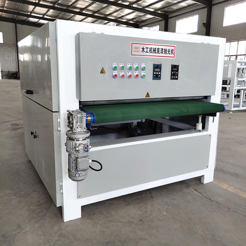 全自动底漆抛光机1.3米宽雕刻毛刺异形抛光机木工机械底漆抛光机