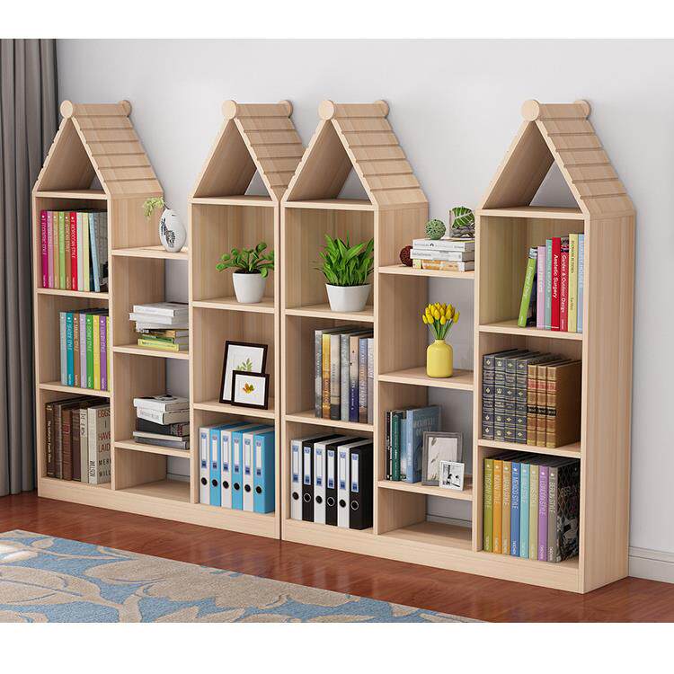 全实木儿童书架书柜摆件置物架多层收纳架自由组合柜储物柜展示柜