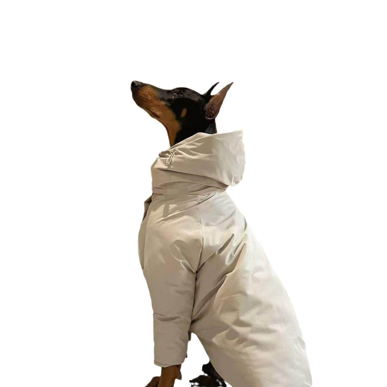 4冬款美版大PBH狗纯寒拉色棉服2杜宾边牧阿斯加中大型犬外出防保