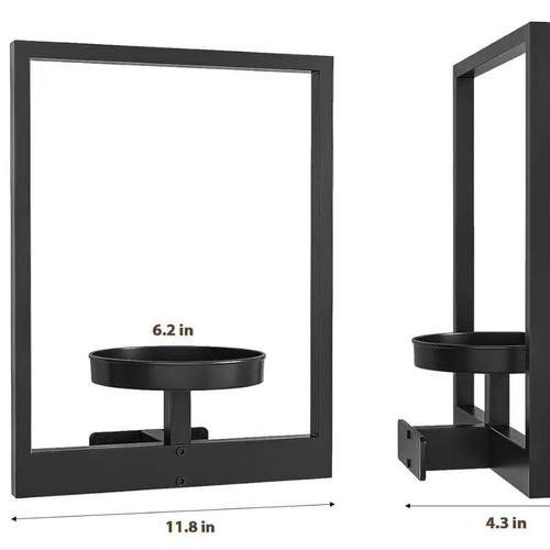 植物架壁挂式花盆室内室外花架墙壁装饰花卉展示架置物架摆件