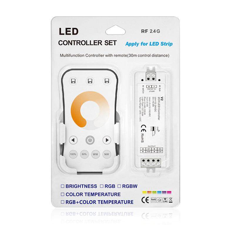 双色灯带控制器控双色灯条遥控器LED灯条双制器双调光色器色UFL灯,电子元器件市场,LED控制器,淘宝优惠券,粉丝福利购,淘宝优惠卷