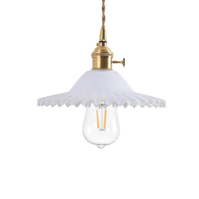 怀旧老上海复古工业风黄铜创意餐厅酒吧台单头火锅店咖啡厅小吊灯