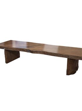 全实木板茶UUE茶桌办组公室大桌椅合美容院接待区茶台茶台组合