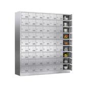 不锈钢食多堂格储物柜餐厅门多碗筷柜工餐具存放柜学校饭盒ke 016