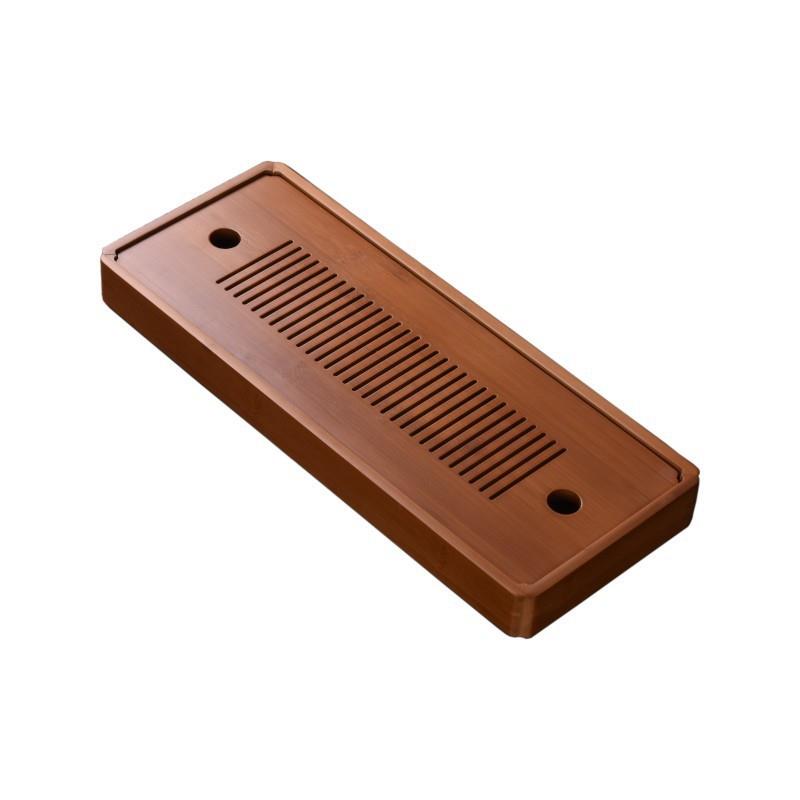 简约功夫茶具竹茶盘竹制实木茶海茶台茶托盛储水式大小号茶托