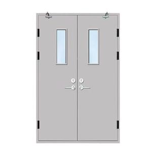 防火门钢制甲级乙丙级木制不锈钢消防钢质隔热防火门测量安装