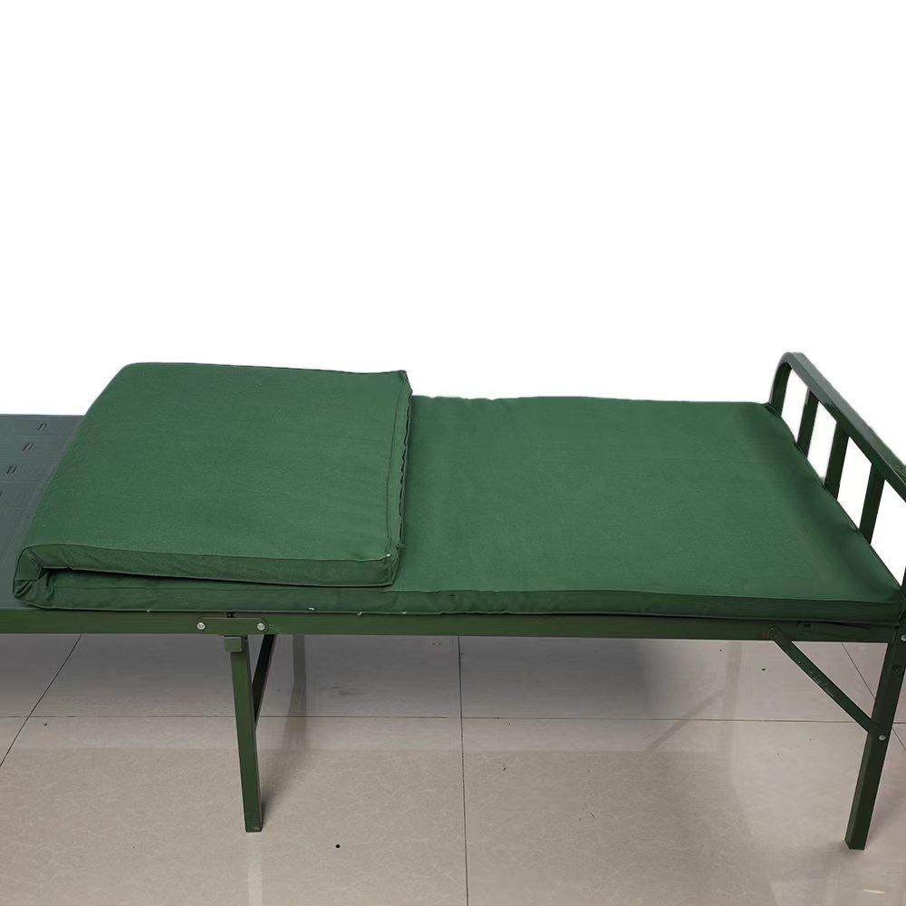 可拆洗硬质棉捏褶床垫加厚帆布耐磨军绿应急学生单位宿舍内务单人,床上用品,床垫/床褥/床护垫/榻榻米床垫,淘宝优惠券,粉丝福利购,淘宝优惠卷