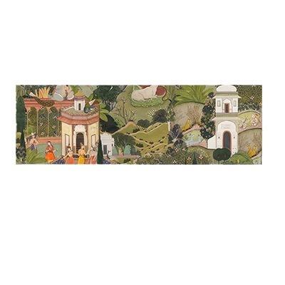 装中古风客厅饰HTN画法式面复古风沙发背景墙壁画高级横感艺术幅