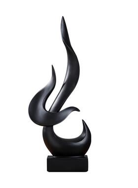 北欧家居装饰品客厅酒柜玄关摆设现代创意办公室电视柜火焰摆件