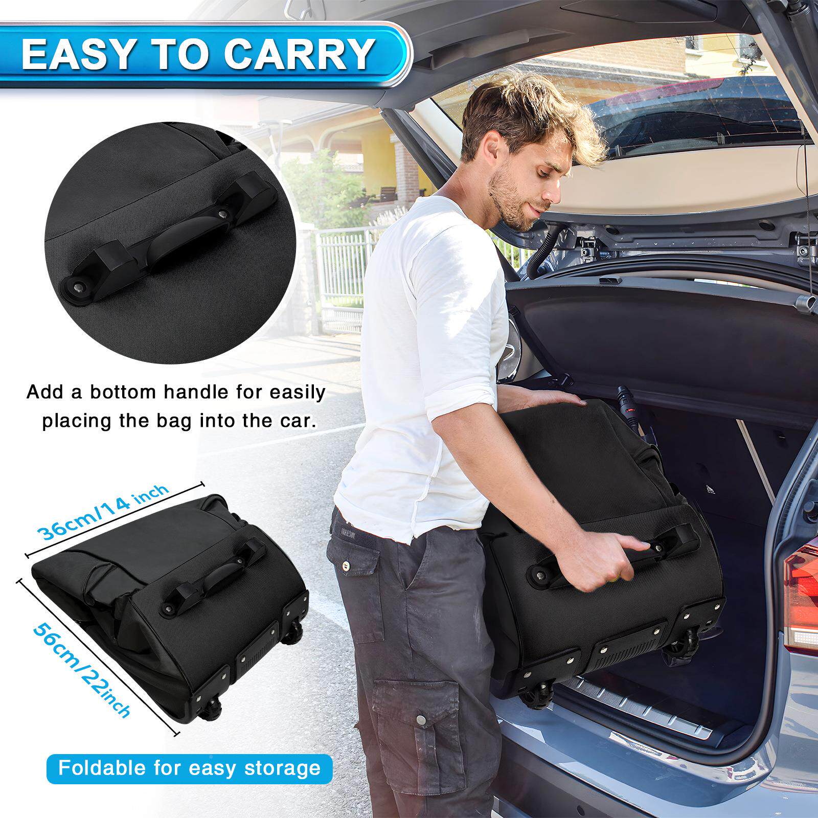 高尔夫航空包包男女飞机托运折叠JE525滑轮球包o可lgf旅行球包套