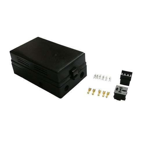 十五路自由组合继电器盒小型汽车控制盒插片式汽车保险丝盒